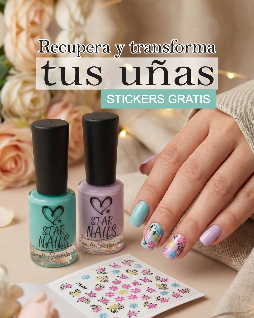 5.⭐ Paga 20, Lleva 24 Esmaltes + Sticker + Envío Gratis