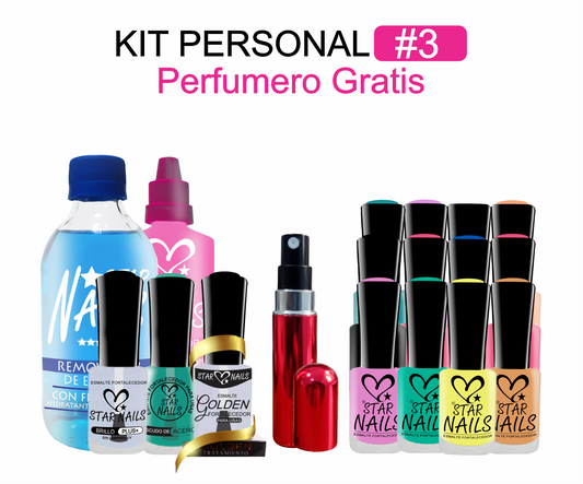 2.⭐ Kit Personal #3 + Perfumero + Guía Gratis