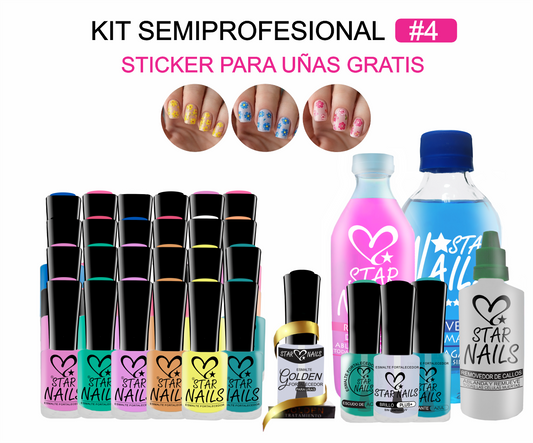 3. Kit Profesional #4 + Sticker + Envío Gratis