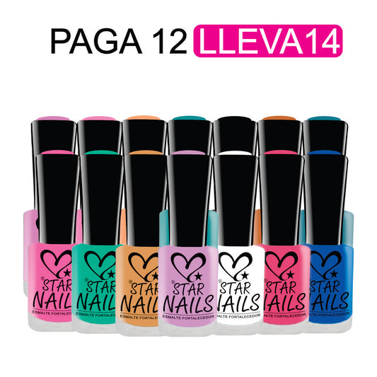 4. ⭐ Paga 12 Lleva 14 Esmaltes